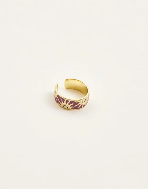 Natura Selection Anillo Ancho Sol Best