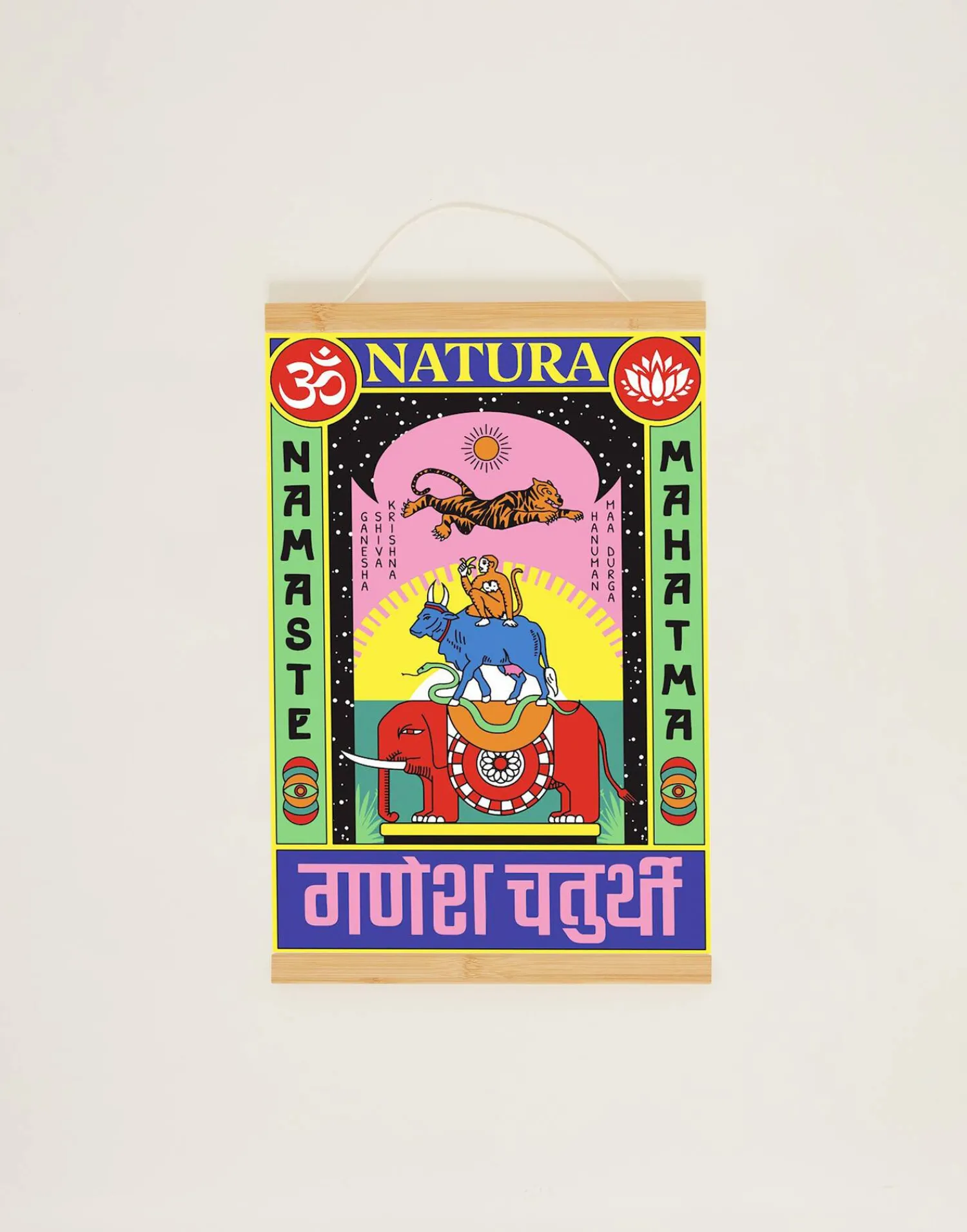 Natura Selection Barras Para Colgar Láminas L 142303-NATURAL Hot