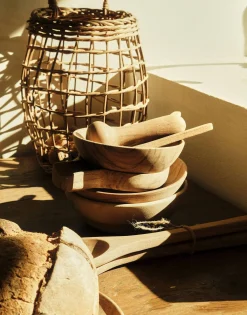 Natura Selection Bol Ensaladera ø14 135551-WOOD Sale