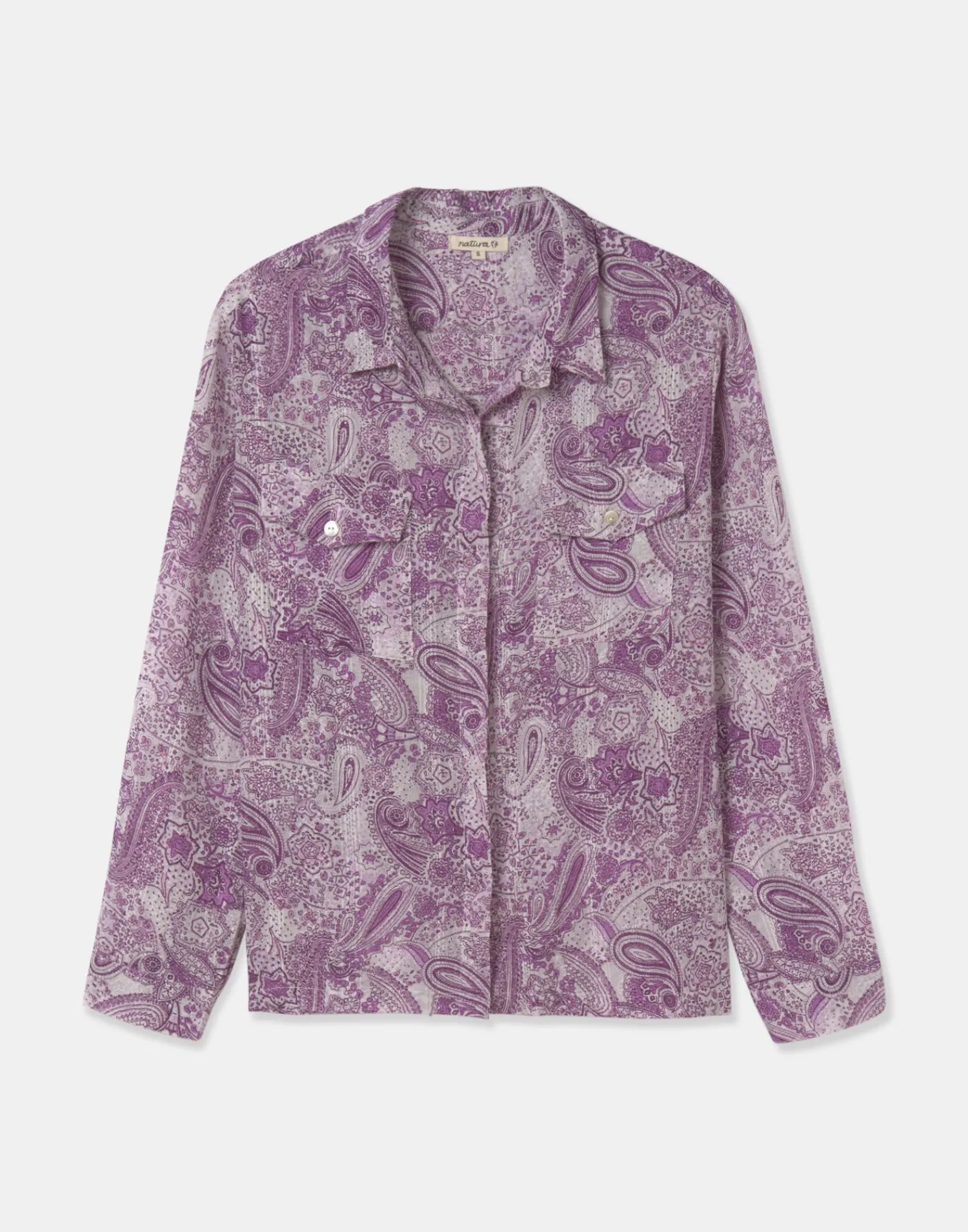 Natura Selection Camisa Dobbi Korba 147743-VIOLET Sale