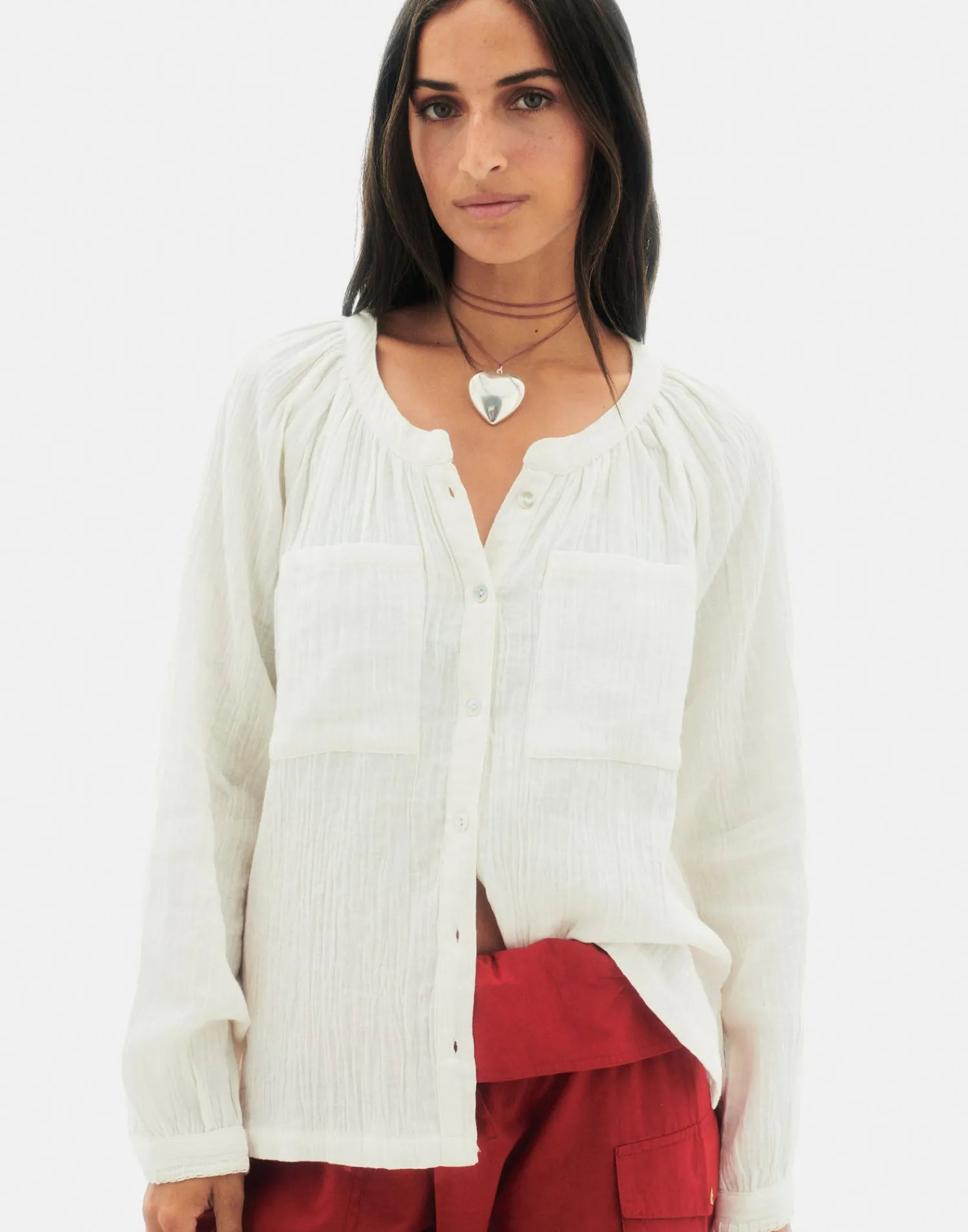 Natura Selection Camisa Hilo Clearance