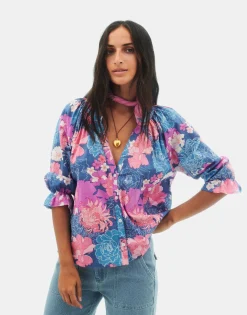 Natura Selection Camisa Lahaina 147804-BLUE Clearance