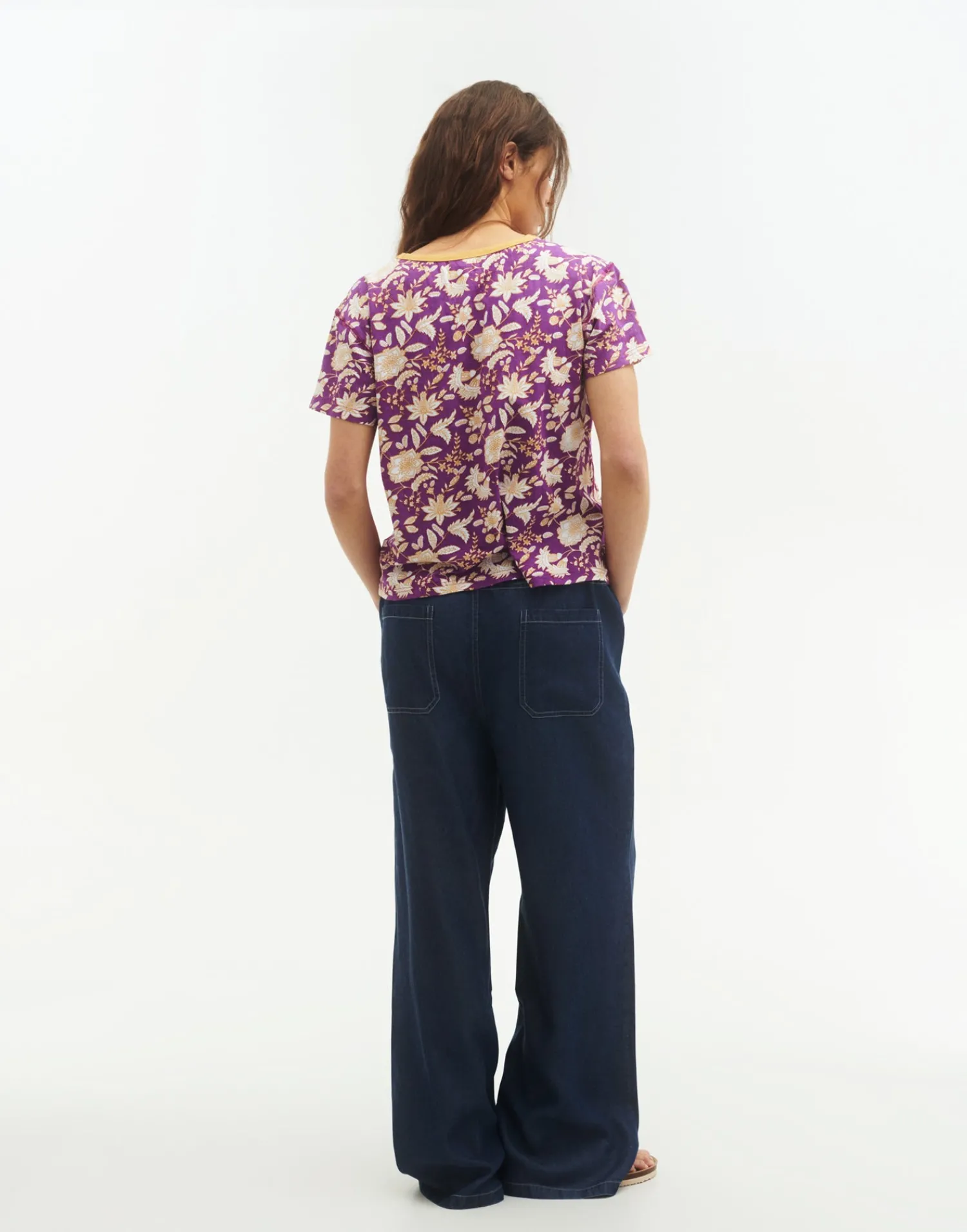 Natura Selection Camiseta Print Indio 145957-LILAC New