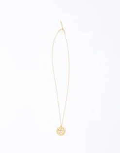 Natura Selection Collar Zodíaco Estrella Baño De Oro New