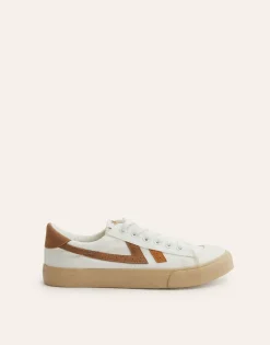 Natura Selection Deportiva Blanca Franjas 145155-CAMEL