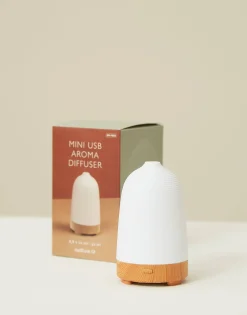 Natura Selection Difusor Aroma Base Color Madera Usb 124131-WOODEN Clearance