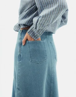 Natura Selection Falda Madurai 147828-BLUE Sale