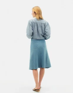 Natura Selection Falda Madurai 147828-BLUE Sale