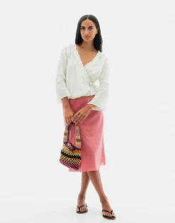 Natura Selection Falda Tambora 147722-PINK Hot