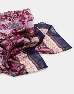 Natura Selection Fular Flor Hindu 150599-MAUVE Clearance
