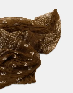 Natura Selection Fular Minipaisley Rústico Discount