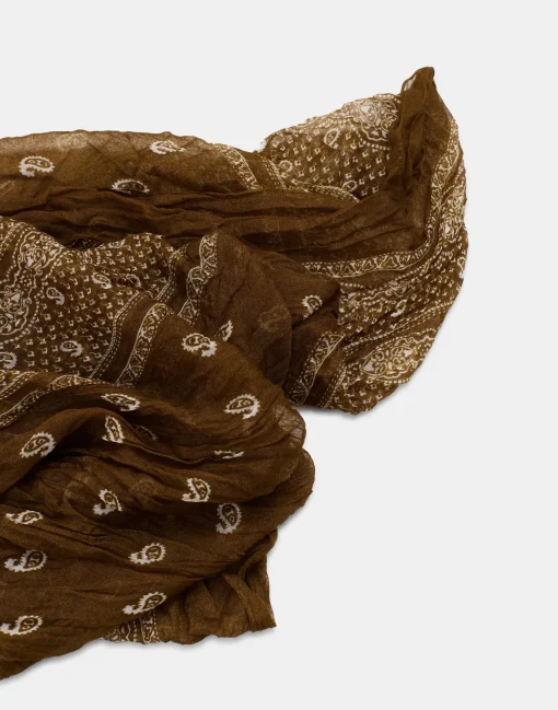 Natura Selection Fular Minipaisley Rústico Discount