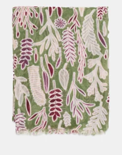 Natura Selection Fular Print Ramas 150514-GREEN Sale