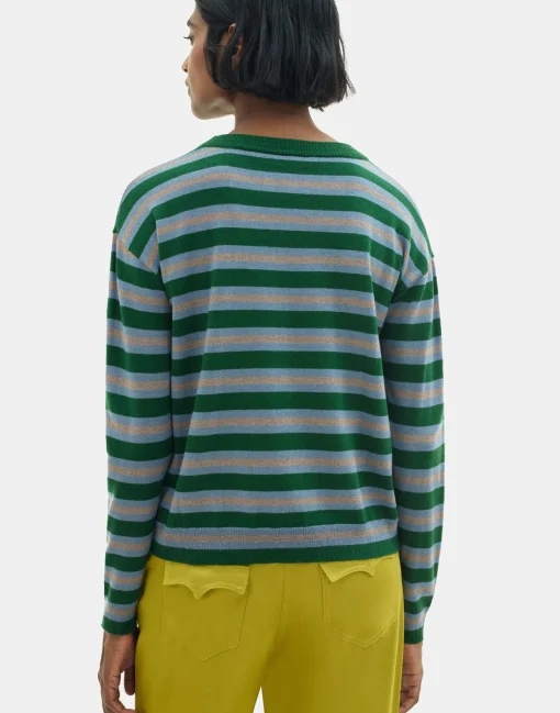 Natura Selection Jersey Uki 149809-GREEN Best