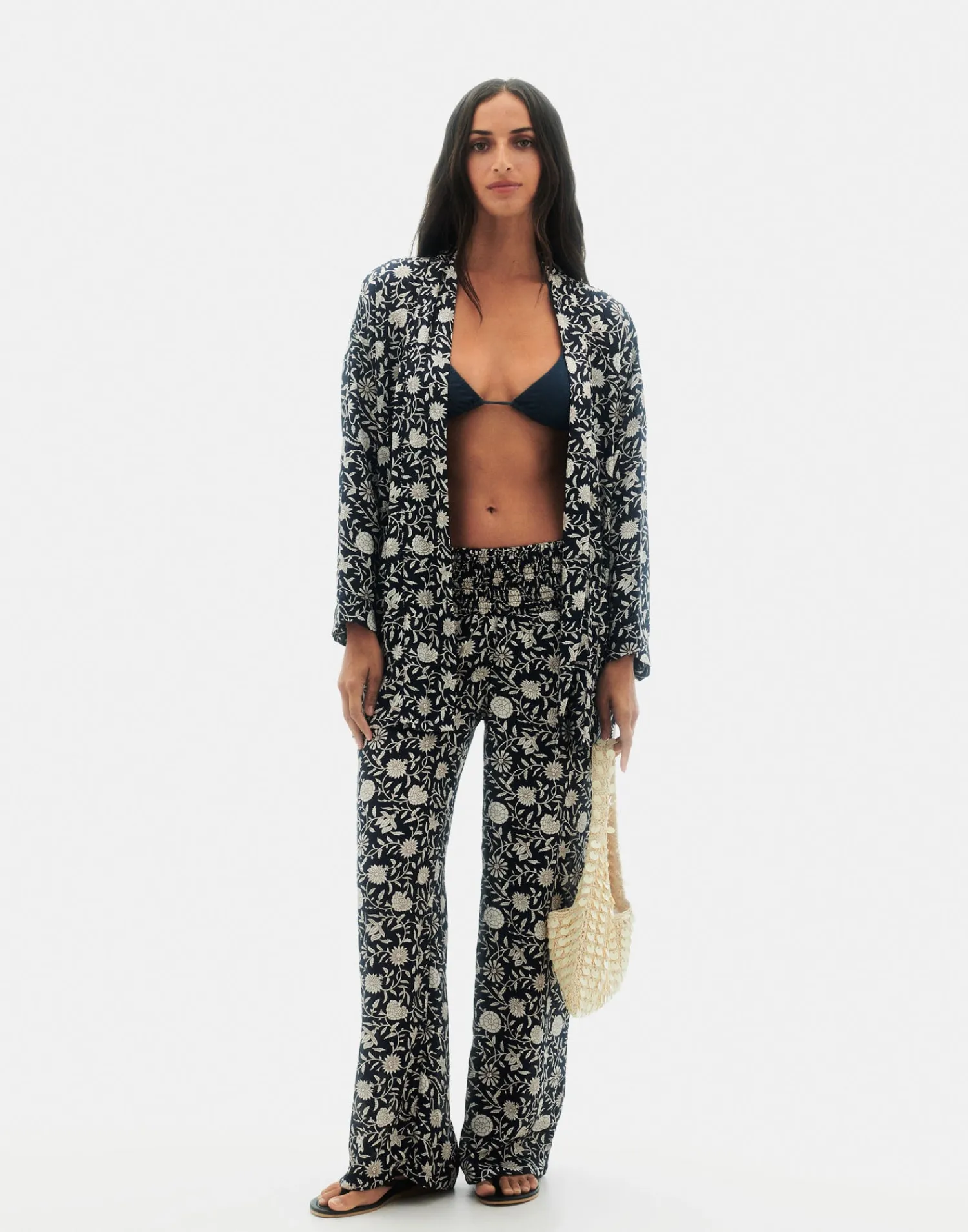 Natura Selection Kimono Softy 149155-NAVYBLUE Discount