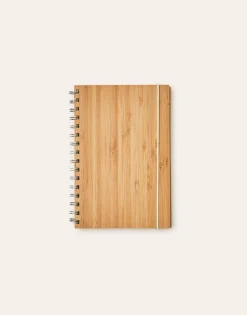 Natura Selection Libreta A5 Tapa Bambú Con Goma 146005-BEIG Online