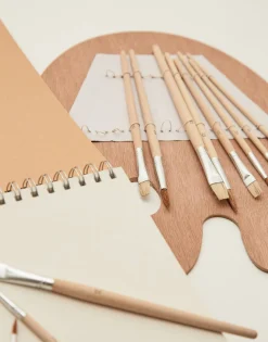 Natura Selection Paleta Con 12 Pinceles 130778-WOOD Sale