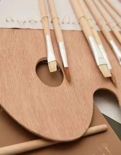 Natura Selection Paleta Con 12 Pinceles 130778-WOOD Sale