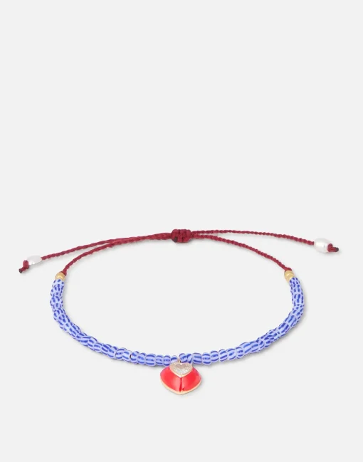 Natura Selection Pulsera Charm Corazón Diamante Best