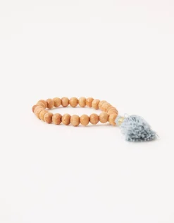 Natura Selection Pulsera Mala Madera 140323-BEIGE
