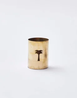 Natura Selection Quemador Latón Palmera 140142-000000 Discount
