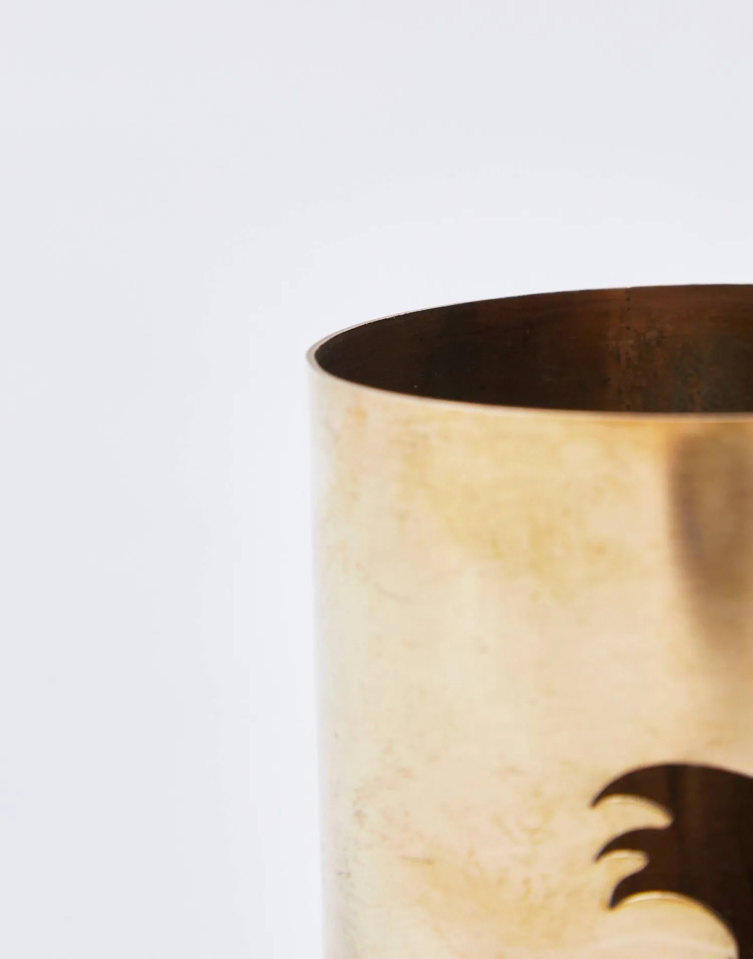 Natura Selection Quemador Latón Palmera 140142-000000 Discount