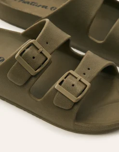 Natura Selection Sandalia Doble Hebilla Hombre 145919-KHAKI Online