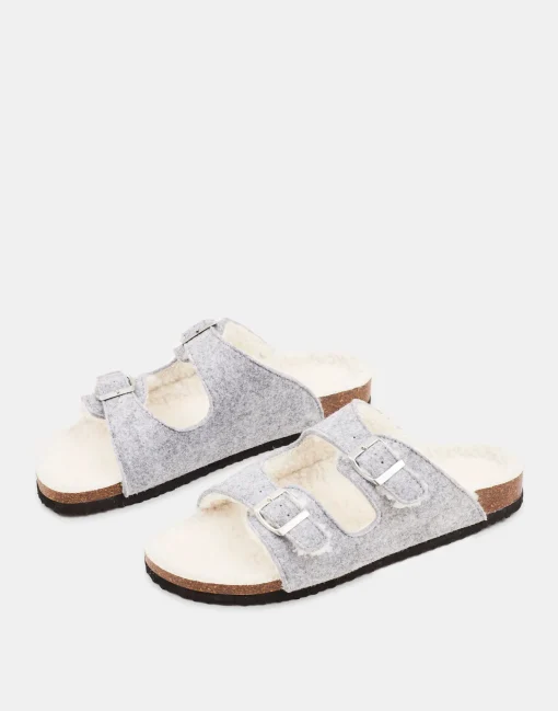Natura Selection Sandalia Ergonómica Fieltro 147850-GREY Clearance