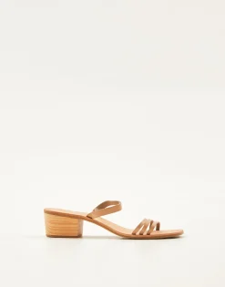 Natura Selection Sandalia Tacón Tiras 145625-BEIGE Discount