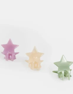 Natura Selection Set 3 Pinzas Pelo Estrellitas 148064-ASSORTED Best