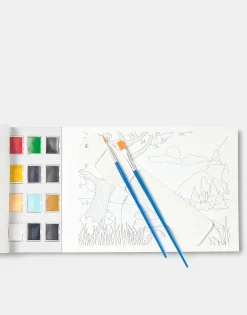 Natura Selection Set Libro Para Acuarela Y Acuarelas 147997-ASSORTED Outlet