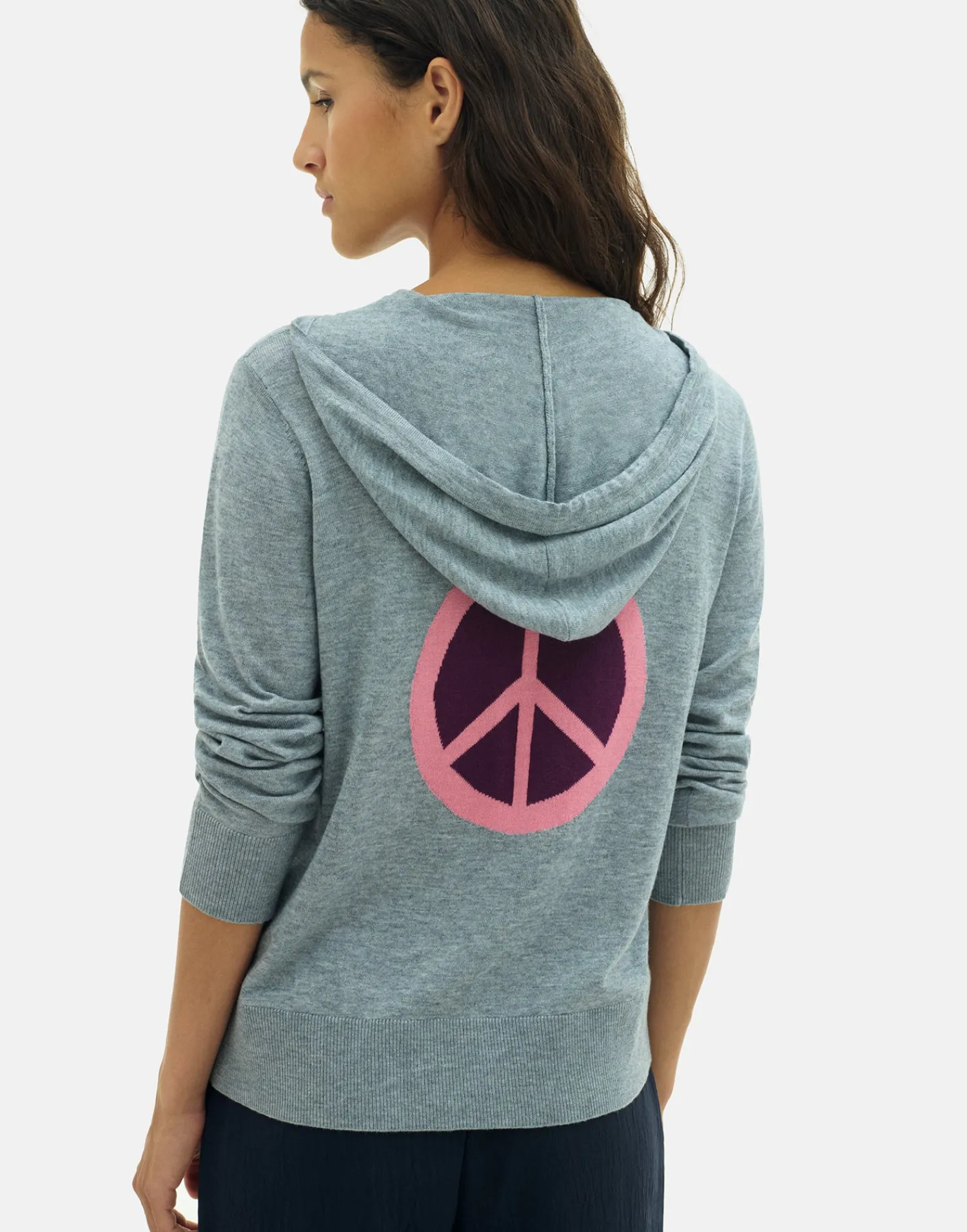 Natura Selection Sudadera Peace 150039-GREY Clearance