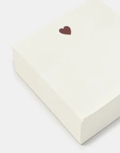 Natura Selection Taco Notas Corazón 147972-RED New