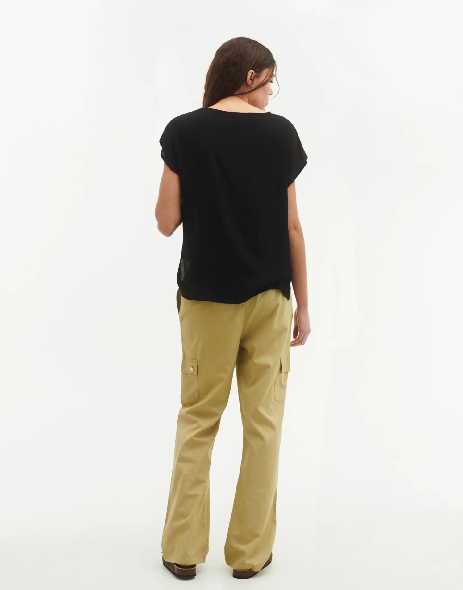 Natura Selection Top Manga Corta Pico Outlet