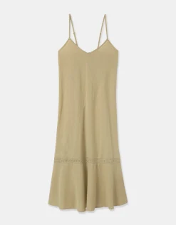 Natura Selection Vestido Jordania 147727-KHAKI Clearance