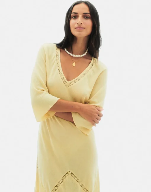Natura Selection Vestido Kalahari 147723-YELLOW Hot