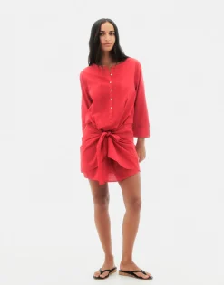 Natura Selection Vestido Kilauea 147726-RED Outlet