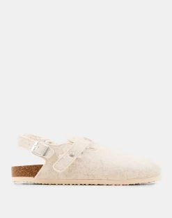 Natura Selection Zueco Fieltro Hebilla 147883-BEIGE New