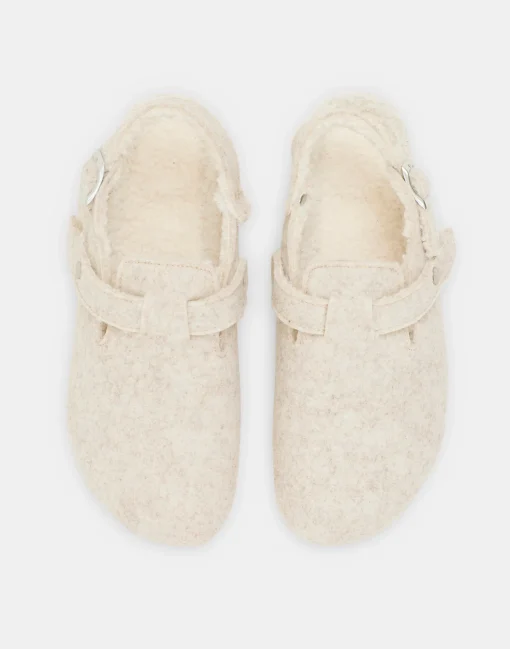Natura Selection Zueco Fieltro Hebilla 147883-BEIGE New
