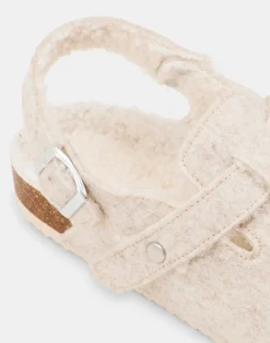 Natura Selection Zueco Fieltro Hebilla 147883-BEIGE New