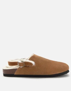 Natura Selection Zueco Hebilla Pelo Interior 149769-CAMEL Outlet