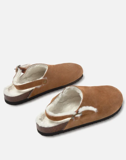 Natura Selection Zueco Hebilla Pelo Interior 149769-CAMEL Outlet